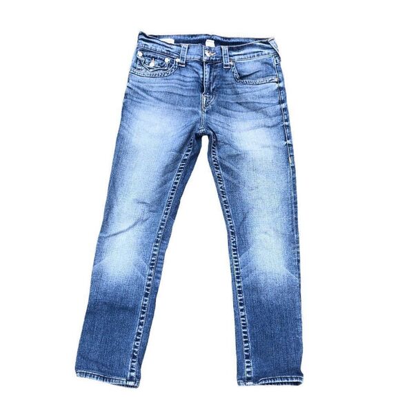 TRUE Religion Jeans Size 31 ROCCO Blue - Picture 3 of 9